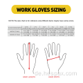 Hespax harte HPPE-Handschuhe Anti-Cut-PU-Dip-Handschuhe